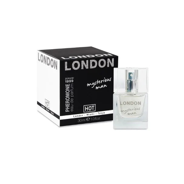 HOT London Mysterious Man 30 ml — product and packaging
