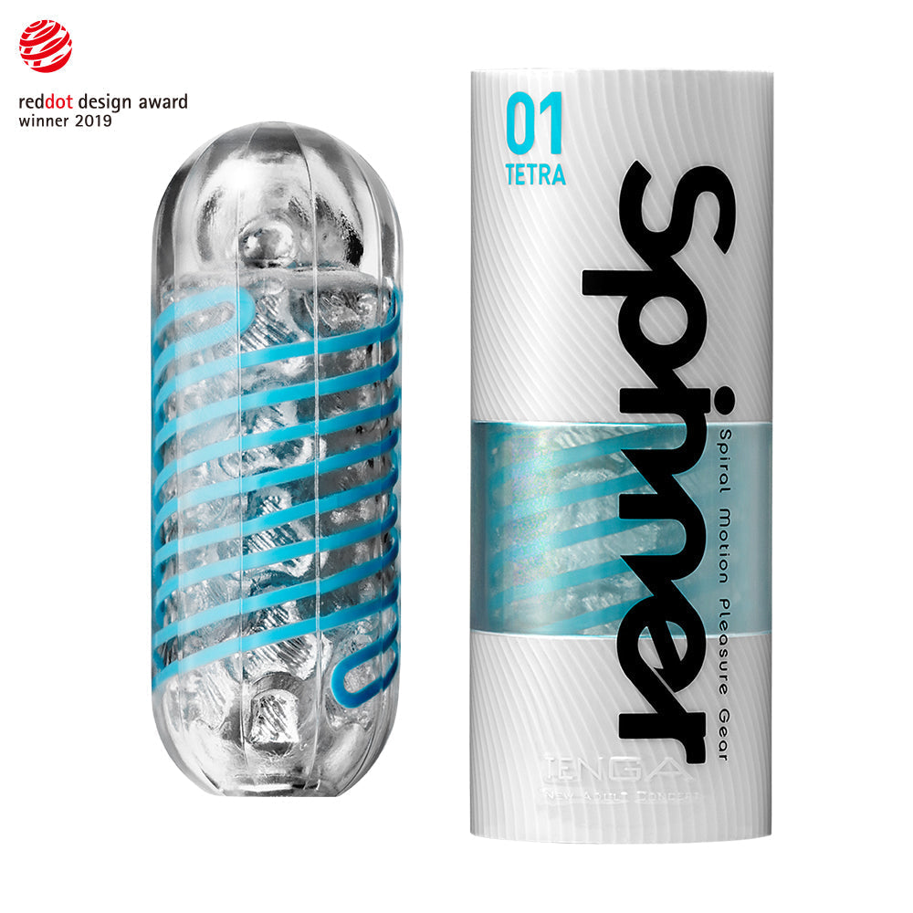 TENGA SPINNER 01 TETRA packaging and product